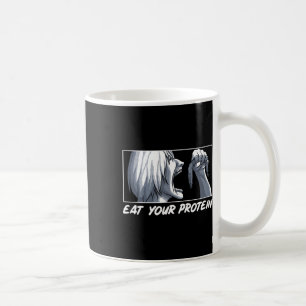 Eet Je Eiwit Anime Gym Manga Bodybuilding Fitn Koffiemok