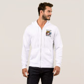 Eet Je Eiwitten – Epische Draak Eet Ridder Hoodie (Voorkant volledig)