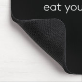 Eet je eiwitten Gym Quote Bodybuilding Workout Mo Muismat (Hoek)