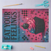 Eet je Gevoelens – Alt Cupcake Decoupage - 1 Tissuepapier (Craft)