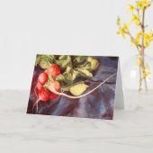 Eet je groenten #3 kaart (Gele Bloem)