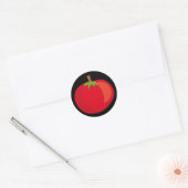 Eet je groenten de tomaat Sticker (Envelop)