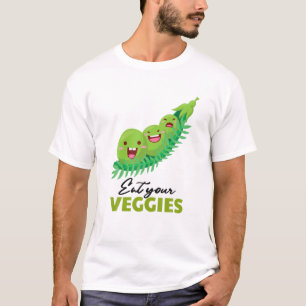 Eet Je Groenten Edamame Vegan Groente Biologisch O T-shirt
