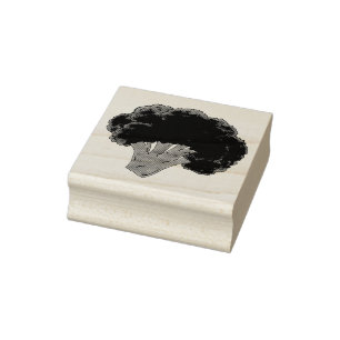 Eet je groenten groene broccoli Bunch Rubberstempel