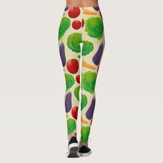 Eet je groenten leggings (Achterkant)