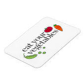 Eet je groenten magneet (Linkerzijde)