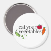 Eet je groenten magneet (Voorkant / Achterkant)