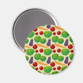 Eet je groenten magneet (Voorkant / Achterkant)