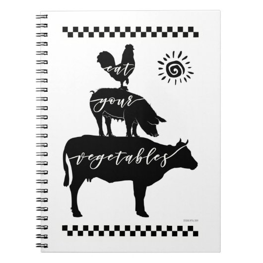 EET JE GROENTEN! NOTITIEBOEK (Voorkant)