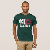 eet je groenten op t-shirt (Voorkant volledig)