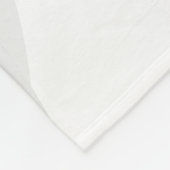 Eet je groenten Quote verse salade mix kom Fleece Deken (Hoek)