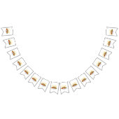 Eet je groenten Quote verse salade mix kom Vlaggetjes (Alle)