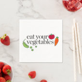 Eet je groenten servetten (Insitu)