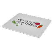 Eet je groenten snijplank (Hoek)