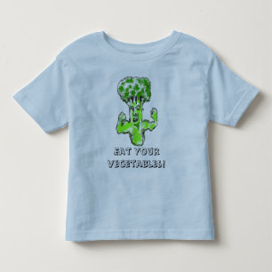 Eet je groenten! superbroccoli t-shirt