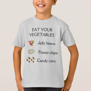 Eet je groenten t-shirt