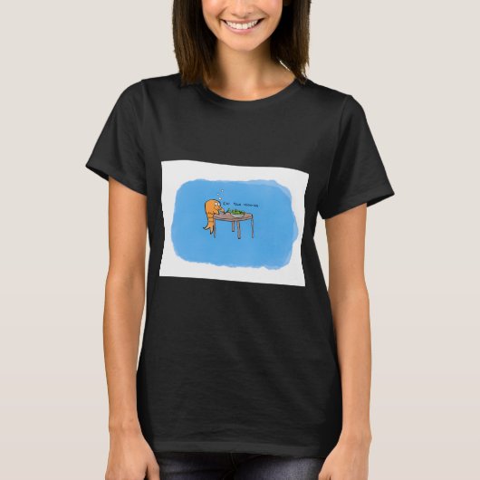 Eet je groenten t-shirt (Voorkant)