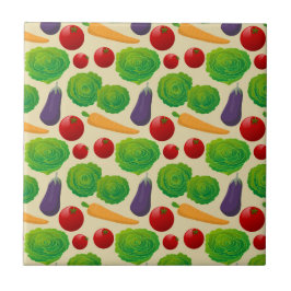 Eet je groenten tegeltje