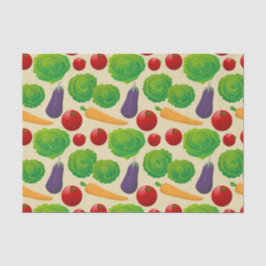 Eet je groenten tissuepapier