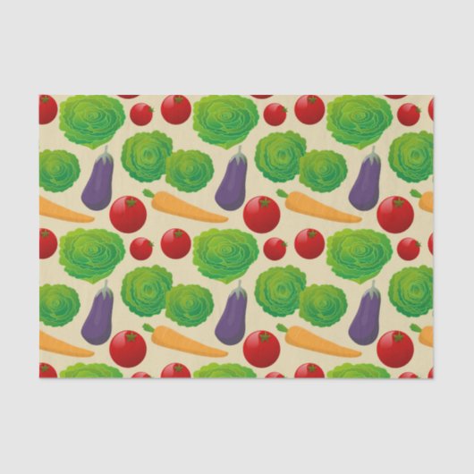 Eet je groenten tissuepapier (Voorkant)