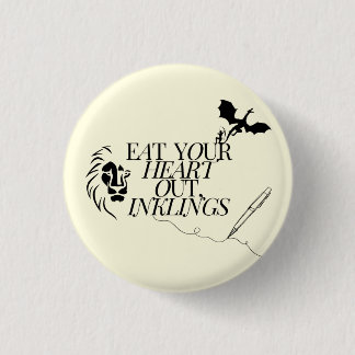 Eet je hart uit, Inklings Ronde Button 3,2 Cm