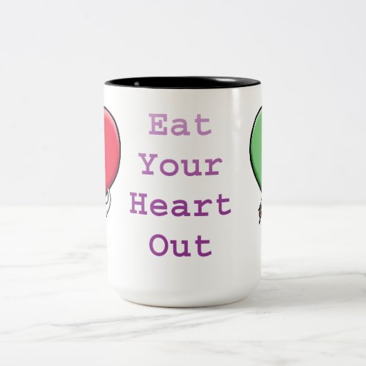Eet je hart uit - Mok Zombie (Center)