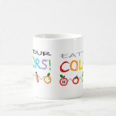 Eet je kleuren! koffiemok (Center)