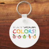 Eet je kleuren! sleutelhanger (Voorkant)