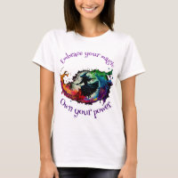 Eet je magie in, bezit je kracht T-shirt