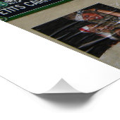 Eet je spinazie Popeye graffiti poster (Hoek)