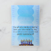 Eet je taart #3 (Verjaardag Kaart) Kaart (Binnen)