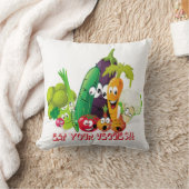 Eet je veggies American MoJo Pillow Kussen (Deken)