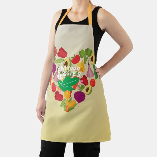 Eet je Veggies! Apron Schort (Insitu)