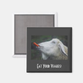 Eet je Veggies! Magneet (Voorkant / Achterkant)
