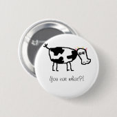 Eet je wat? ronde button 5,7 cm (Voorkant /achterkant)
