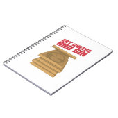 Eet kaas en zonne notitieboek (Linkerzijde)