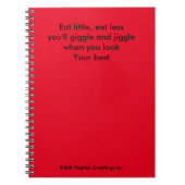 Eet klein notitieboek (Voorkant)