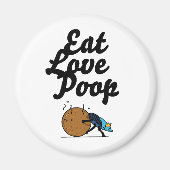 eet liefde poep magneet (Voorkant)
