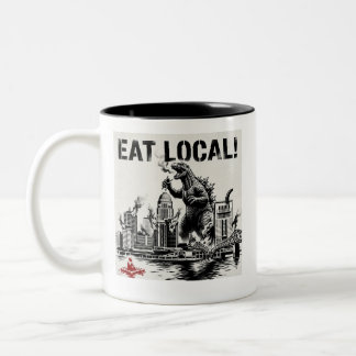 Eet Lokaal Louisville Tweekleurige Koffiemok
