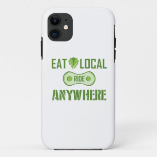 Eet lokaal, Ride overal Case-Mate iPhone Case