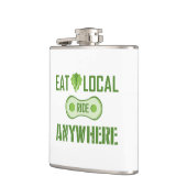 Eet lokaal, Ride overal Heupfles (Links)