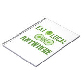 Eet lokaal, Ride overal Notitieboek (Linkerzijde)