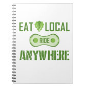 Eet lokaal, Ride overal Notitieboek (Voorkant)
