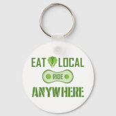 Eet lokaal, Ride overal Sleutelhanger (Voorkant)