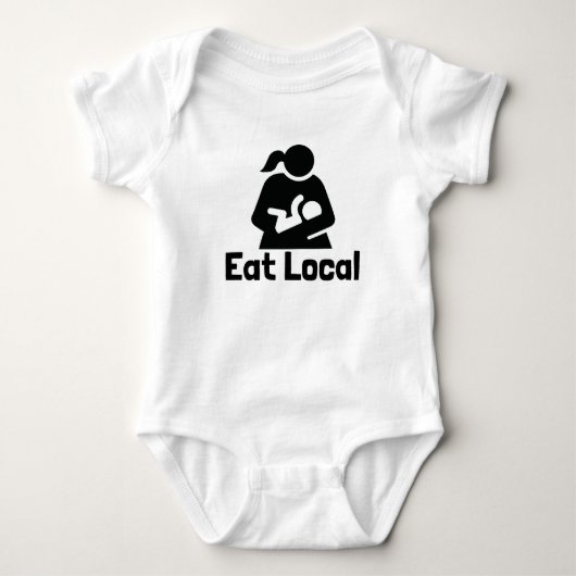 Eet Lokaal Romper (Voorkant)