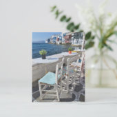 Eet!  Lunch.  Gelukkig! Briefkaart (Staand voorkant)