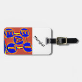 Eet/Mangia bagagelabel (Voorkant horizontaal)