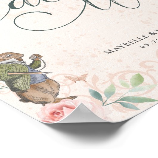 Eet me | Alice in Wonderland ontkoppeling Poster (Hoek)