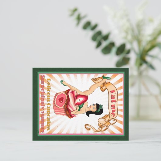 Eet me briefkaart (Staand voorkant)