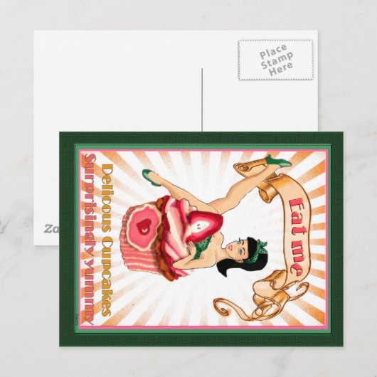 Eet me briefkaart (Voorkant / Achterkant)